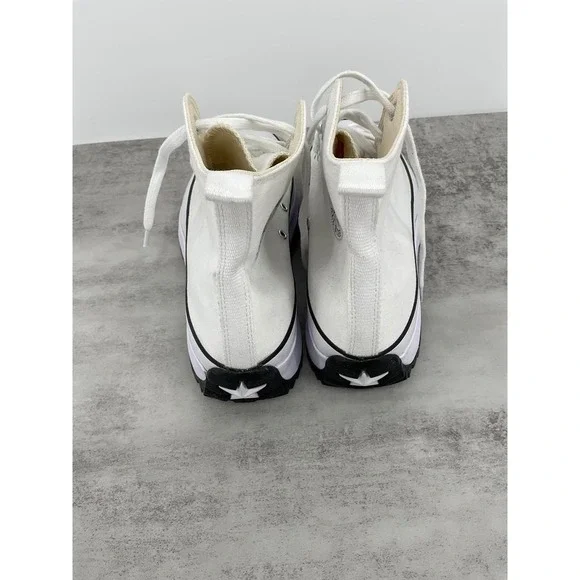 Converse Chuck Taylor Run Star Hike Platform High Top White Black Gum Men's 13 Sneakers